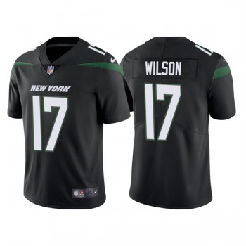 Men's New York Jets #17 Garrett Wilson 2022 Black Vapor Untouchable Limited Stitched Jersey