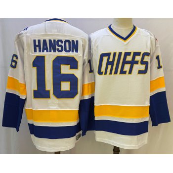 The NHL Movie Edtion #H16 ANSON White Jersey