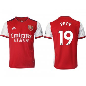 Men 2021-2022 Club Arsenal home aaa version red 19 Soccer Jersey