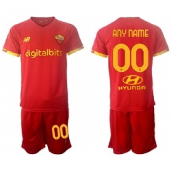 Men Roma Soccer Customized Jerseys