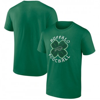 Men's Buffalo Bills Kelly Green St. Patrick's Day Celtic T-Shirt