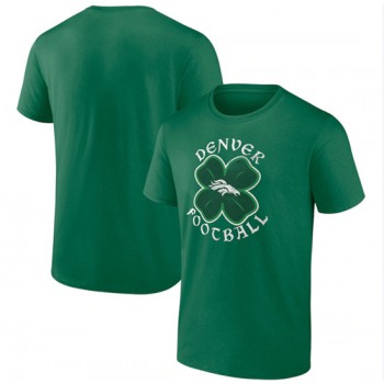 Men's Denver Broncos Kelly Green St. Patrick's Day Celtic T-Shirt