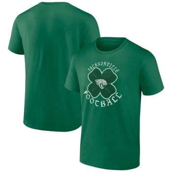 Men's Jacksonville Jaguars Kelly Green St. Patrick's Day Celtic T-Shirt