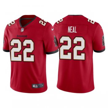 Men's Tampa Bay Buccaneers #22 Keanu Neal Red Vapor Untouchable Limited Stitched Jersey