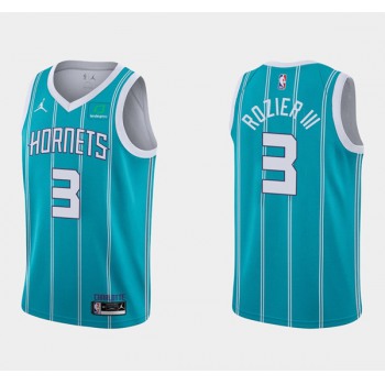 Men's Charlotte Hornets #3 Terry Rozier III Stitched NBA Jersey