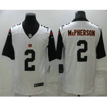 Men's Cincinnati Bengals #2 Evan McPherso White 2016 Color Rush Stitched NFL Nike Limited Jersey